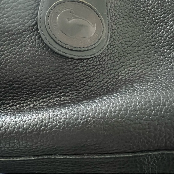 Dooney & Bourke Black Purse Shoulder Bag Pebbled Leather - Picture 5 of 5